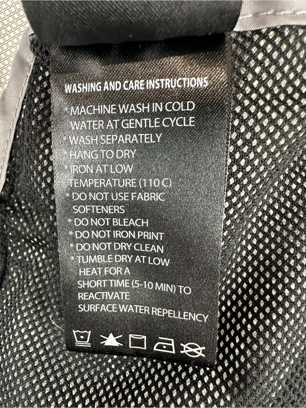 Paradox Hooded Rain Jacket Heathered Grey Men's XXL Lightweight